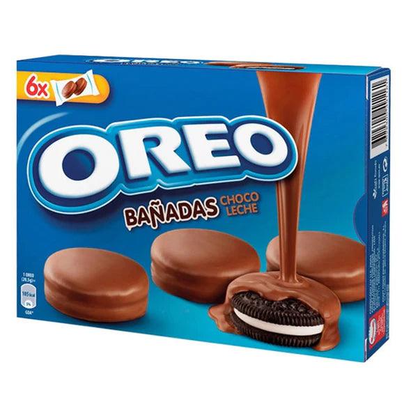Sweet Palace Oreo Banadas Chocolate snack pack, showing crispy banana-shaped treats coated in chocolate.