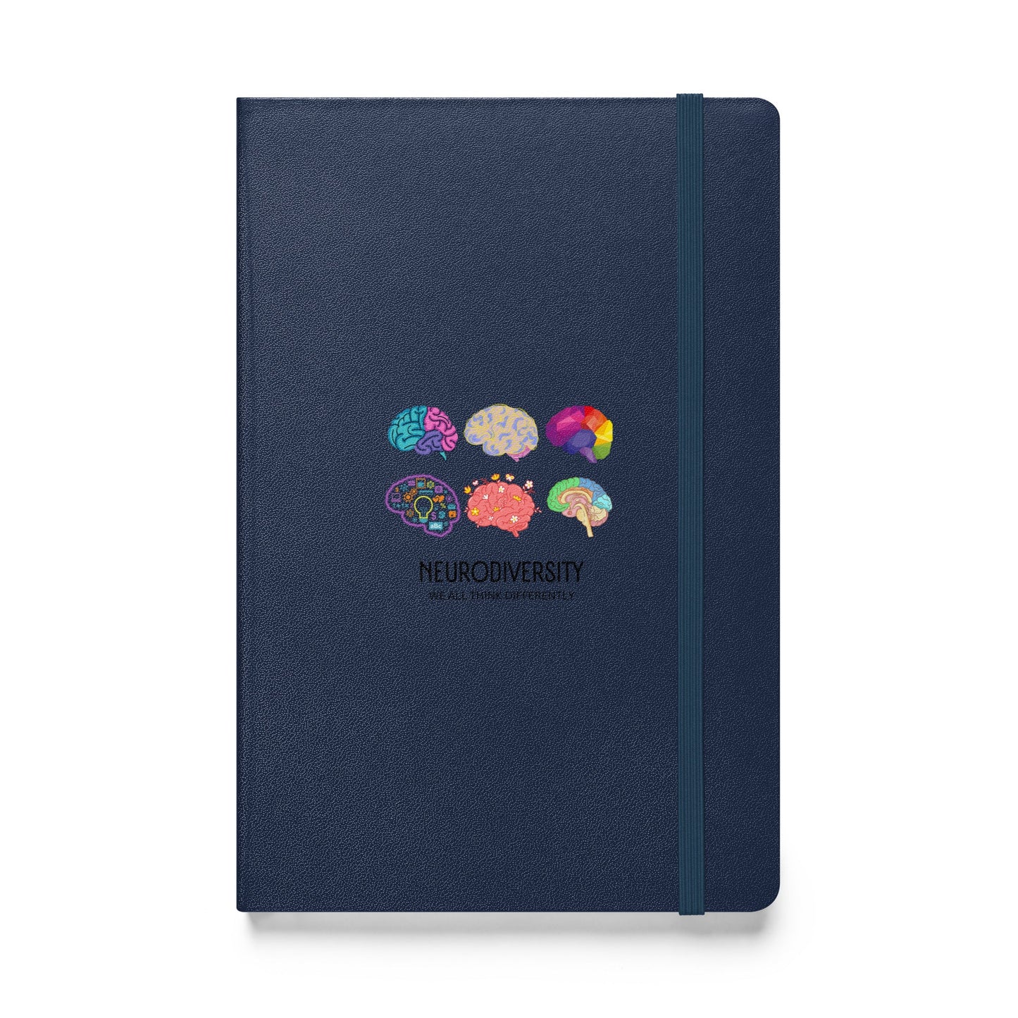 Navy neurodiversity notebook from The Autism Store, featuring a cover design related to neurodiversity awareness.