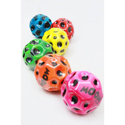 Blue Moon High Bounce Ball from The Autism Store, a durable fidget toy for stress relief and sensory play.
