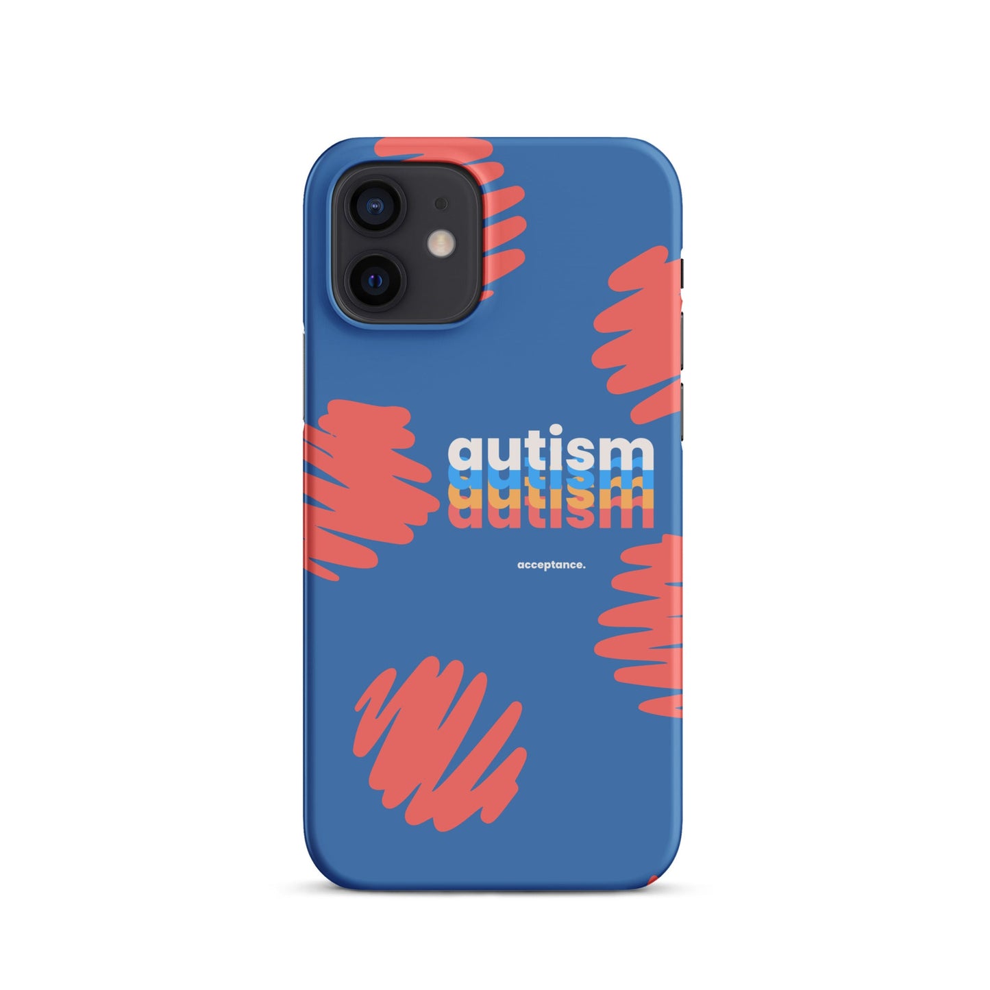Glossy Autism Phone Case for iPhone 11 by The Autism Store, featuring colorful autism awareness artwork and protective design.