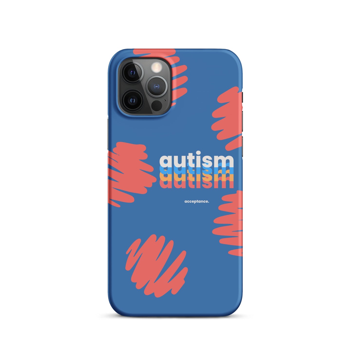 Glossy Autism Phone Case for iPhone 11 by The Autism Store, featuring colorful autism awareness design.