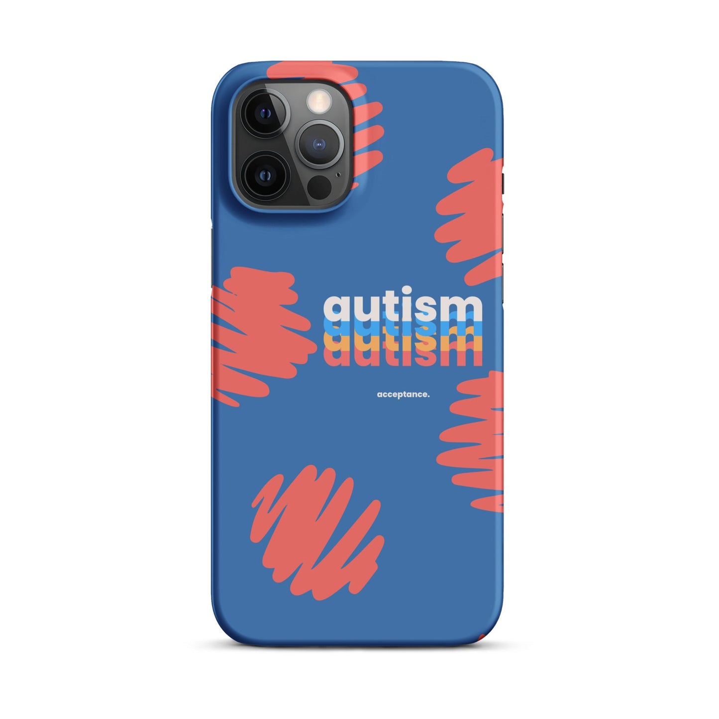 Glossy Autism Phone Case for iPhone 11 by The Autism Store, featuring colorful autism awareness design.