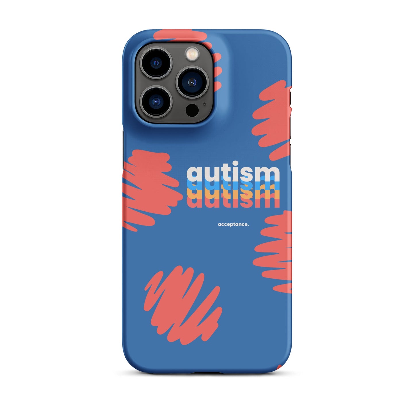 Glossy Autism Phone Case for iPhone 11 by The Autism Store, featuring colorful autism awareness designs and symbols.