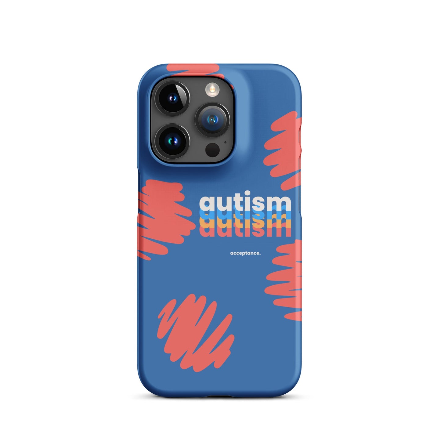 Glossy Autism Phone Case for iPhone 11 by The Autism Store featuring colorful autism awareness design.