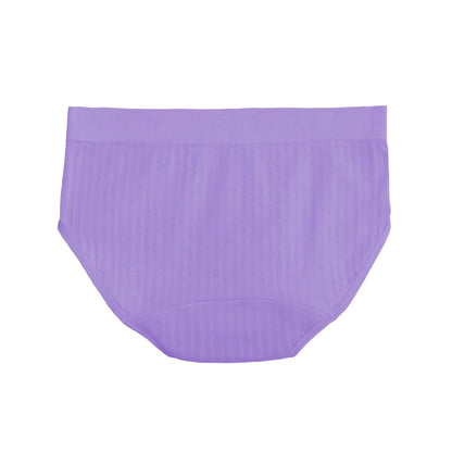 Lilac The Teen Period Bikini in SportyStretch™ for heavy flows, featuring a sporty design with a comfortable fit.