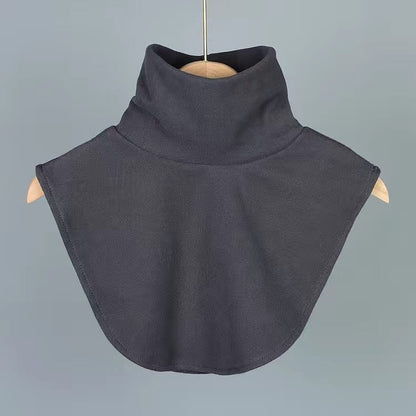 Thickened High-Neck Base Layer Decorative Detachable Collar (MAC297)