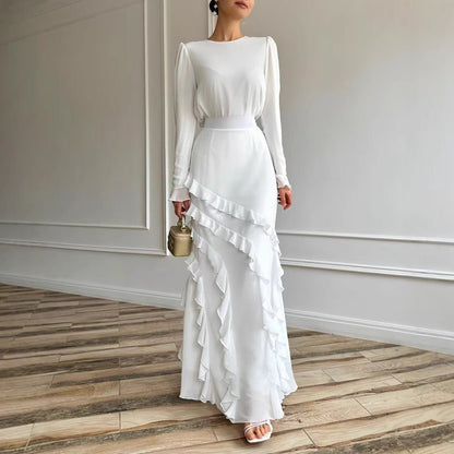 Tiered Evening Dress(MS299)