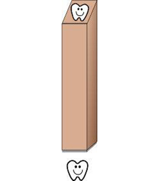 SHAPES ETC. Incentive Stamp - Tooth