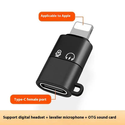 TrendDora K1K9 wireless noise reduction microphone with pink double wheat flat fruit design.