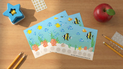 SHAPES ETC. Incentive Punch Cards - Under the Sea