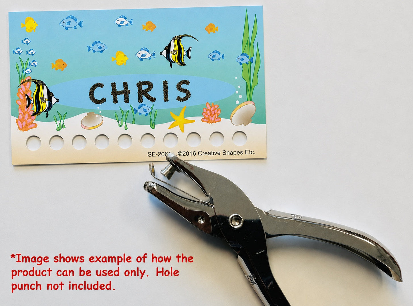 SHAPES ETC. Incentive Punch Cards - Under the Sea