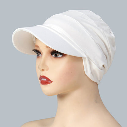Versatile Hijab, Bottom Hat with Brim (MH108)