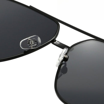 Vintage Double Bridge Sunglasses - Timeless Retro Style for Men & Women (MAC265)