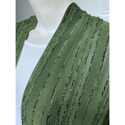 Vintage Knitted Cardigan Abaya | Modest Longline Open Front Jacket for Women (MOA217)