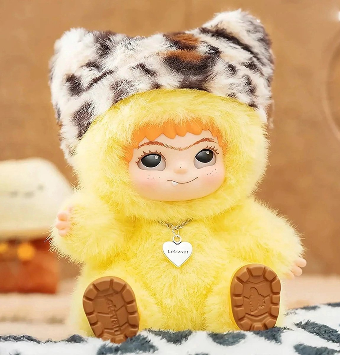 WAKUKU fuzzy bag charms from the Trendy Fun Party Series featuring Back To Y2K design, colorful and fun accessories for bags.