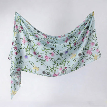 Watercolour Print Hijab Shawl(MH229)