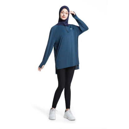Women's Quick Dry Half Zip Running Top(MS115)