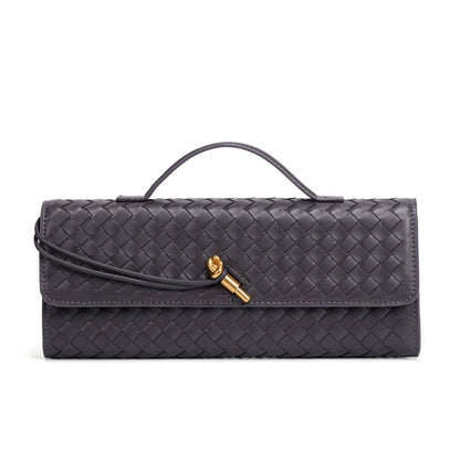 Woven PU Leather Clutch Bag(MAC432)