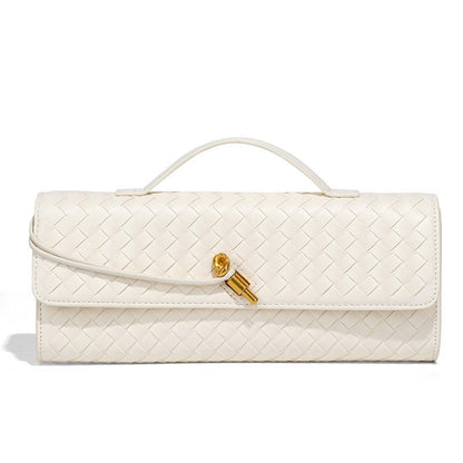 Woven PU Leather Clutch Bag(MAC432)