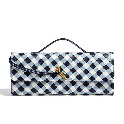 Woven PU Leather Clutch Bag(MAC432)