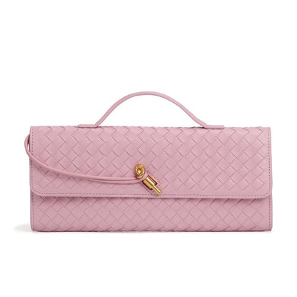 Woven PU Leather Clutch Bag(MAC432)