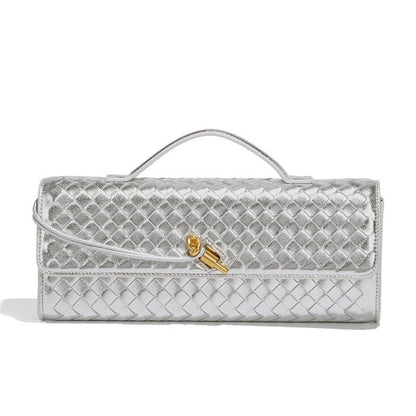 Woven PU Leather Clutch Bag(MAC432)