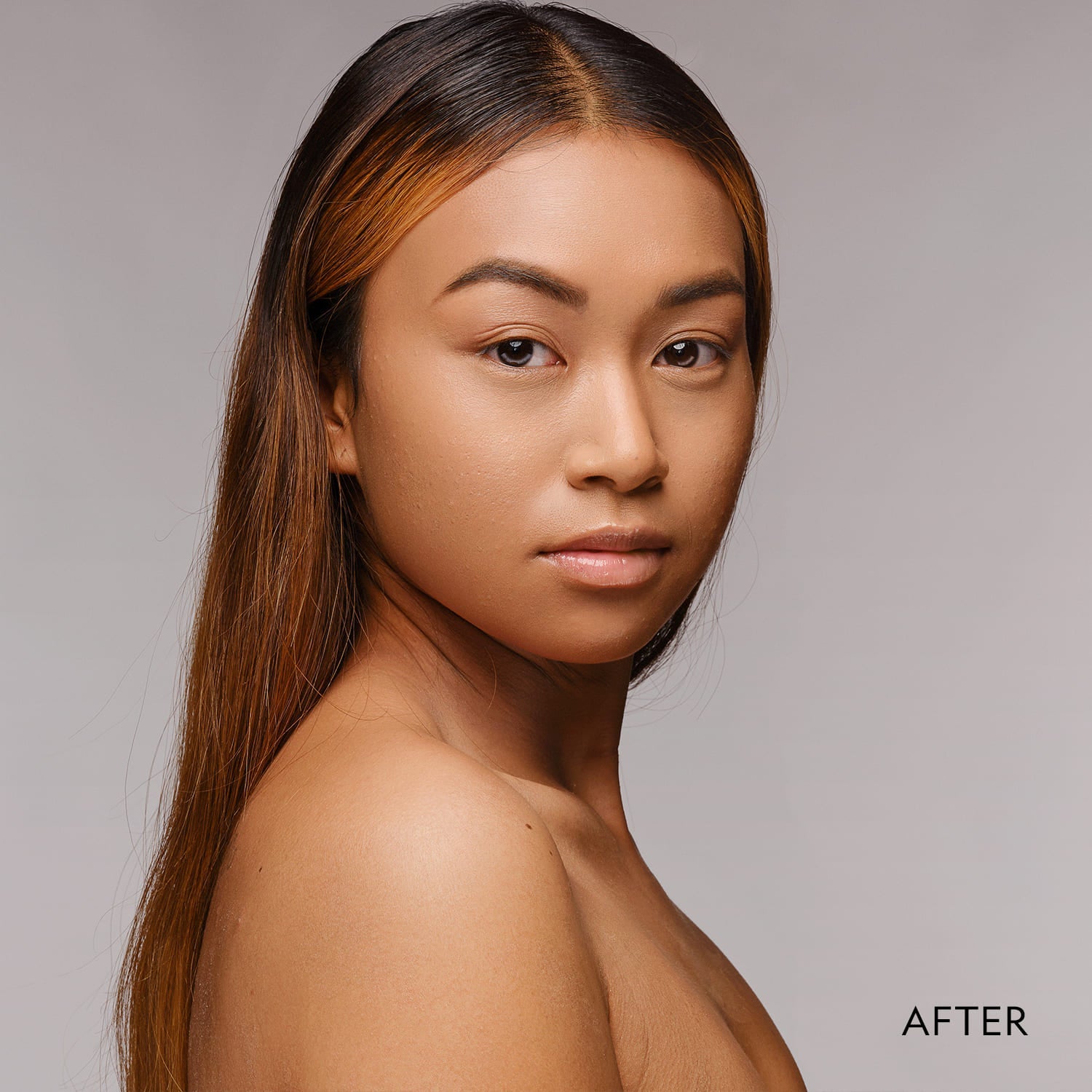 YENSA Super Serum Silk Matte Powder Peptide Foundation in fair shade, showing smooth, matte finish and compact packaging