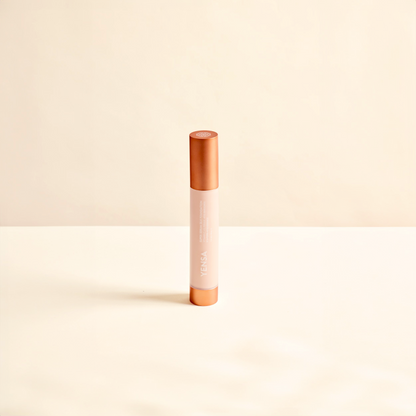 YENSA Super Serum Silk Foundation in fair shade, hydrating peptide formula for radiant, glowing skin.