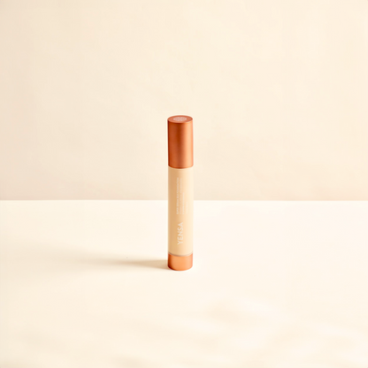 YENSA Super Serum Silk Foundation in fair shade, hydrating peptide formula for radiant skin, with smooth, natural finish.
