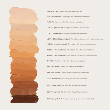 YENSA Super Serum Silk Foundation in Fair, hydrating with peptides for a natural glow and radiant skin.