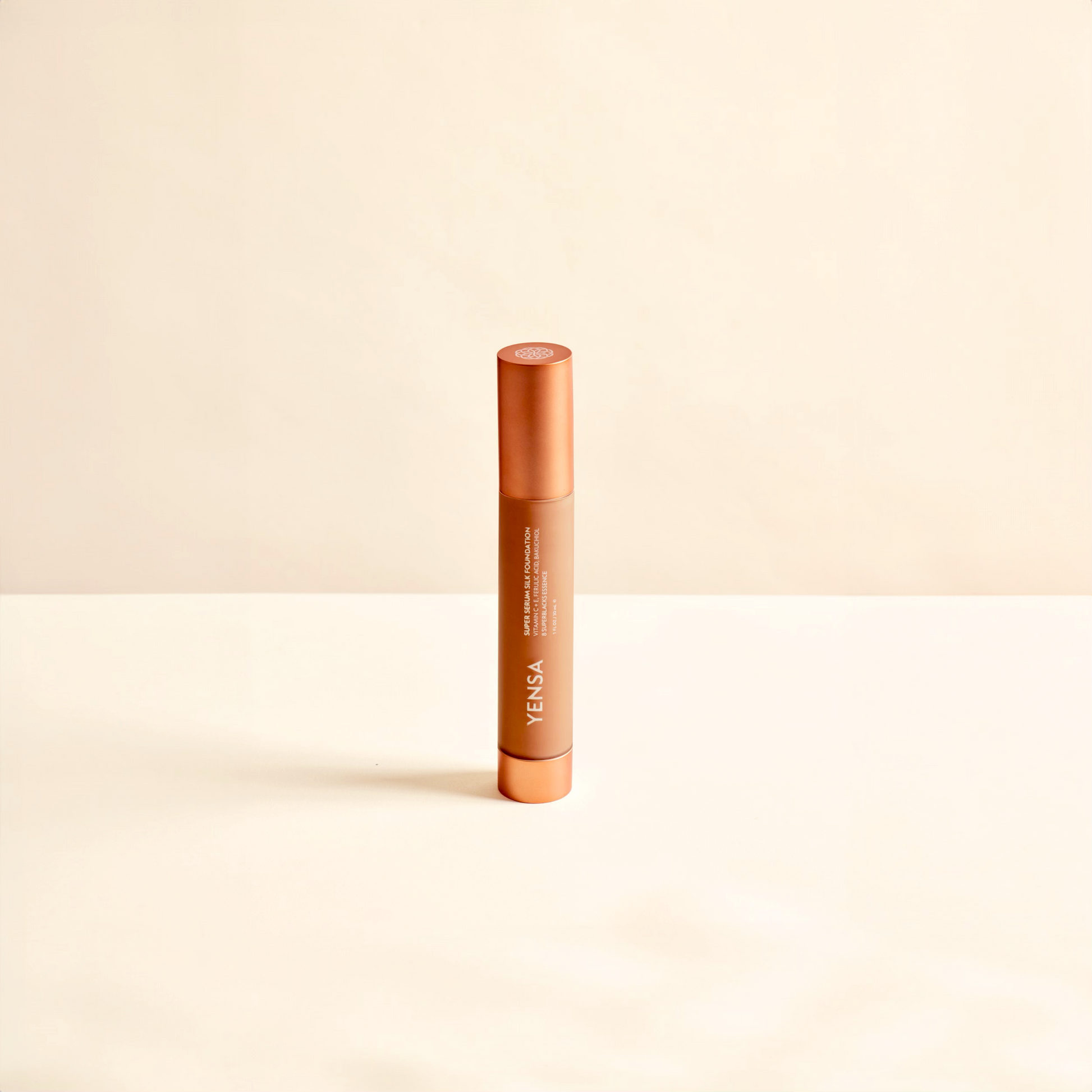 YENSA Super Serum Silk Foundation in Fair with hydrating peptides for a radiant, natural glow on the skin.