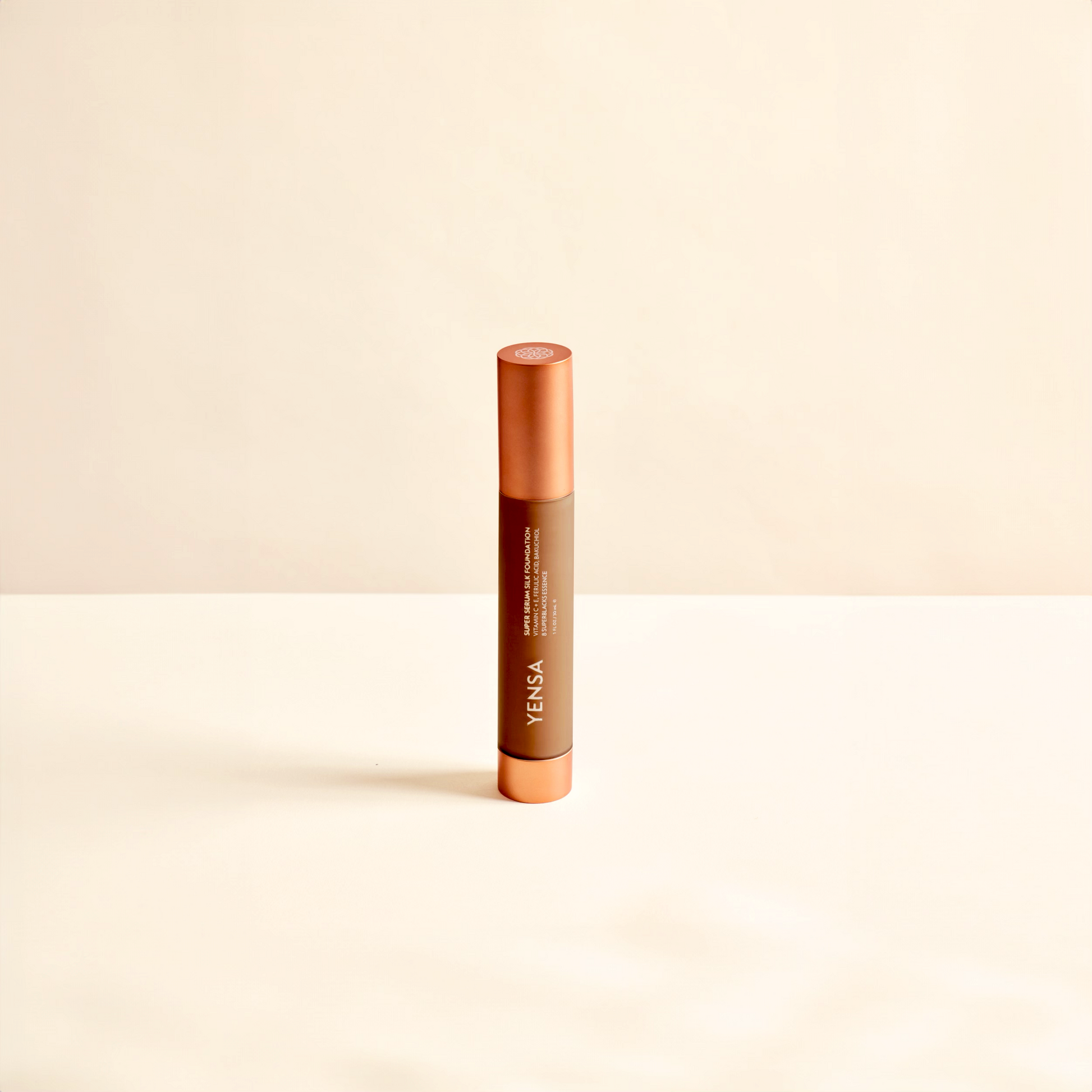 YENSA Super Serum Silk Foundation in Fair, a hydrating peptide foundation providing a natural glow and radiant skin finish.