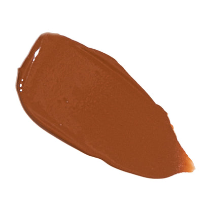 YENSA Super Serum Silk Foundation in Fair, hydrating peptide formula for radiant skin, visible on smooth, even-toned face.