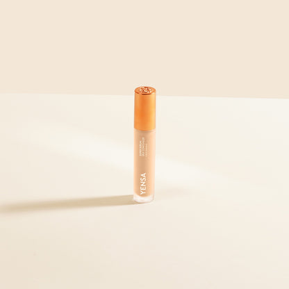 YENSA Super Serum Silk Concealer makeup in fair shade, showcasing smooth, blendable formula with a sleek packaging design.