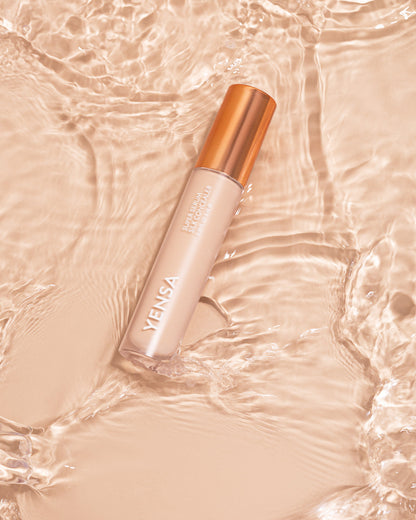 YENSA Super Serum Silk Concealer makeup tube in fair shade, showcasing smooth, lightweight formula for flawless skin.