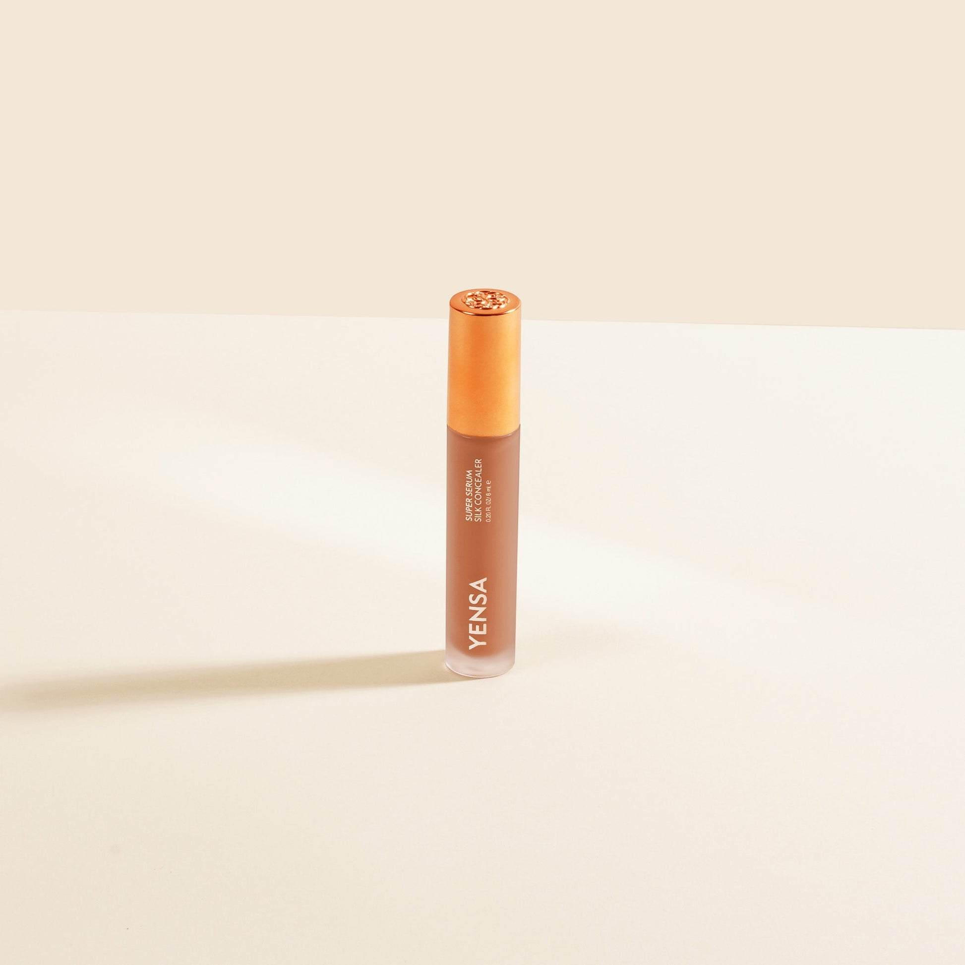 YENSA Super Serum Silk Concealer makeup tube in fair shade, showcasing smooth, creamy concealer for flawless coverage.