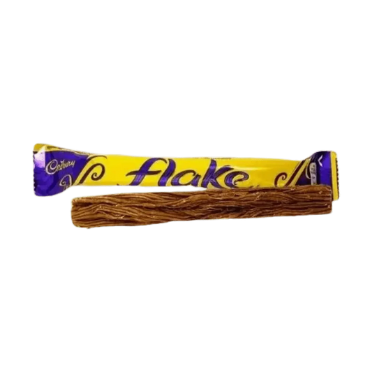 Yum At Hart Cadbury Flake chocolate bar, classic flaky milk chocolate, 32g, packaged for UK consumers