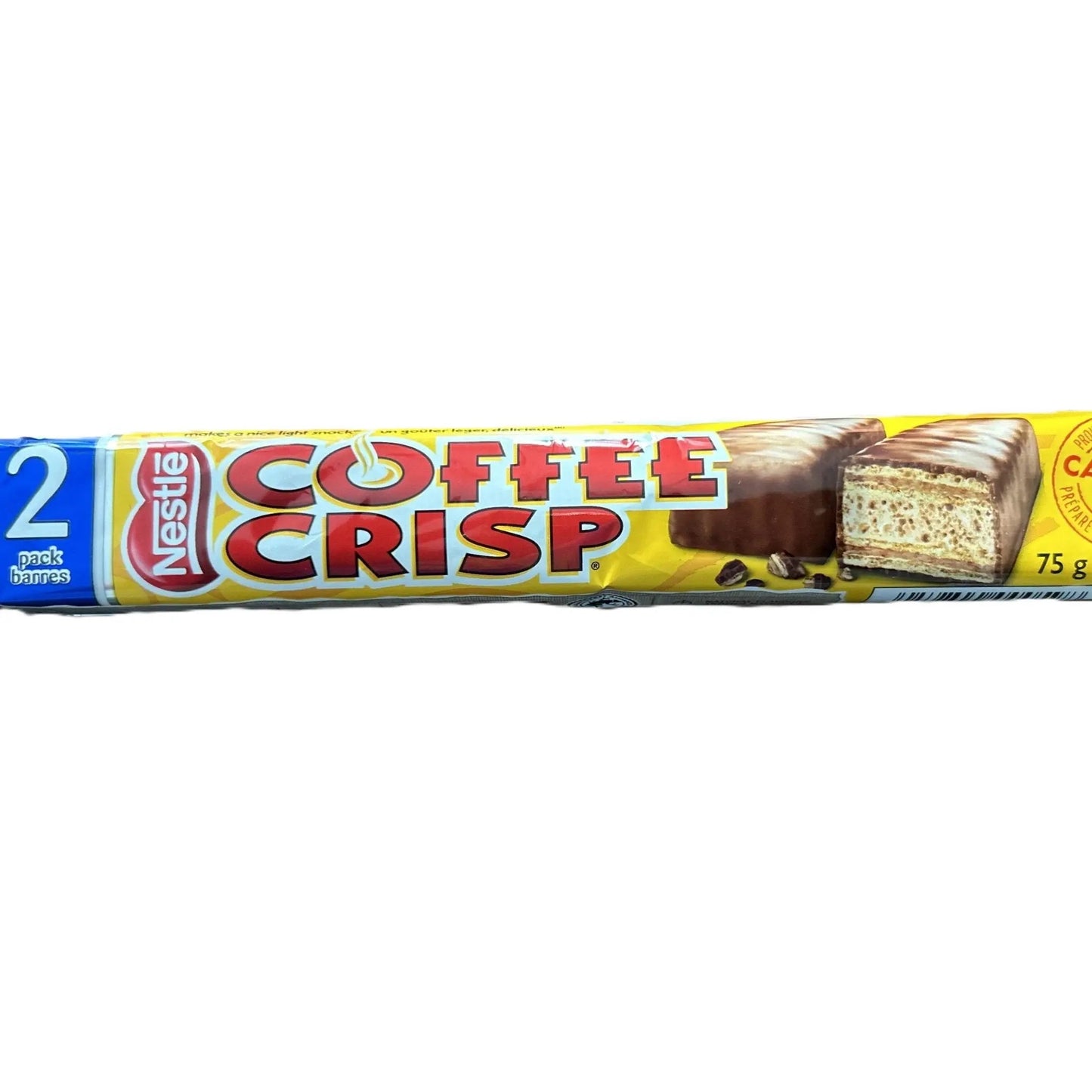 Nestlé Coffee Crisp King Size chocolate bar by Yum At Hart, showing the chocolate packaging with coffee-flavored layers.
